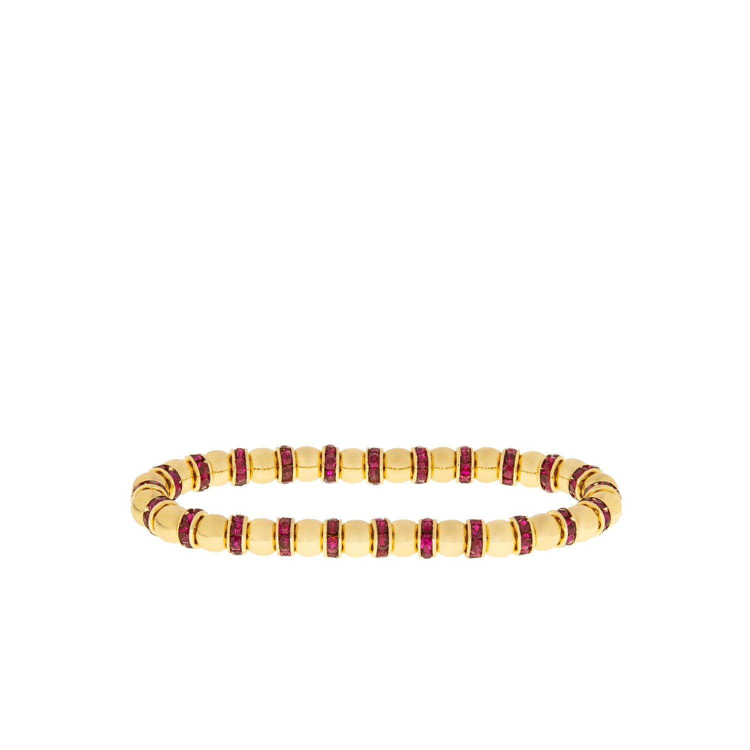 pave spacer stretch stretch bracelet