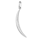 Etched Crescent Bale Charm