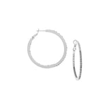 inside out crystal hoop