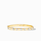 Shiny Metal Nailhead Bangle