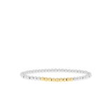 4mm Ball Bracelet with Textured Beads