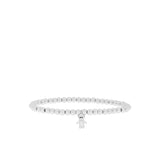 pave bear charm bracelet