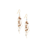 rondelle tassle earring