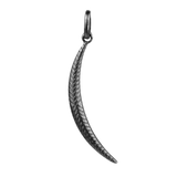 Etched Crescent Bale Charm