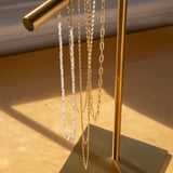 Oval Chain Link Necklace