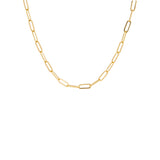 Oval Chain Link Necklace
