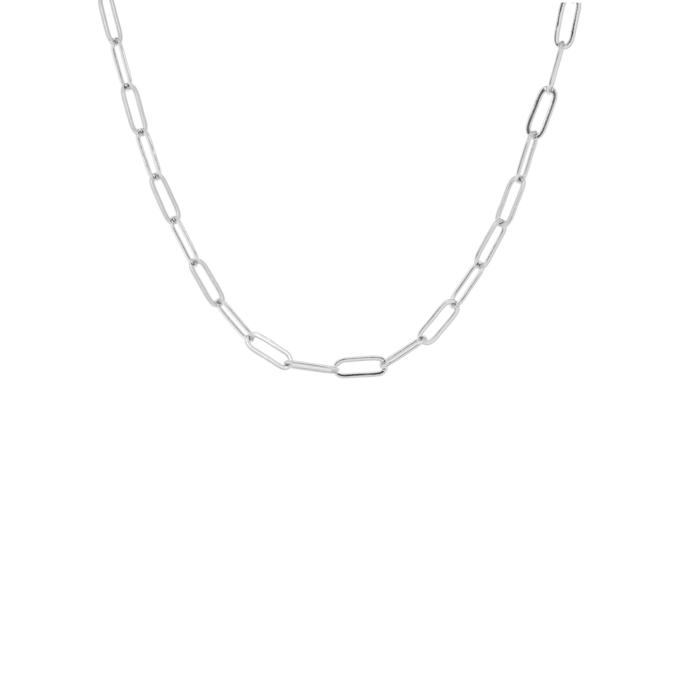 Oval Chain Link Necklace