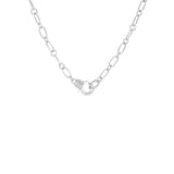 Thin Oval Chain Necklace