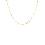 delicate sequin chain necklace