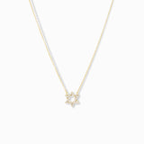 CZ Star of David Necklace