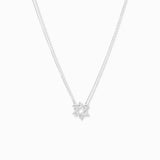 CZ Star of David Necklace