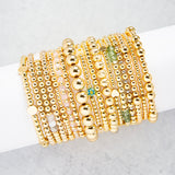 Patterned Ball Bracelet (6mm x 4mm)