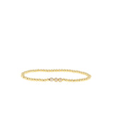 CZ Cluster Ball Bracelet
