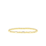 Ball Bracelet with Rectangle Beads