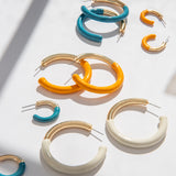 large enamel post hoop