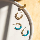 small enamel post hoop