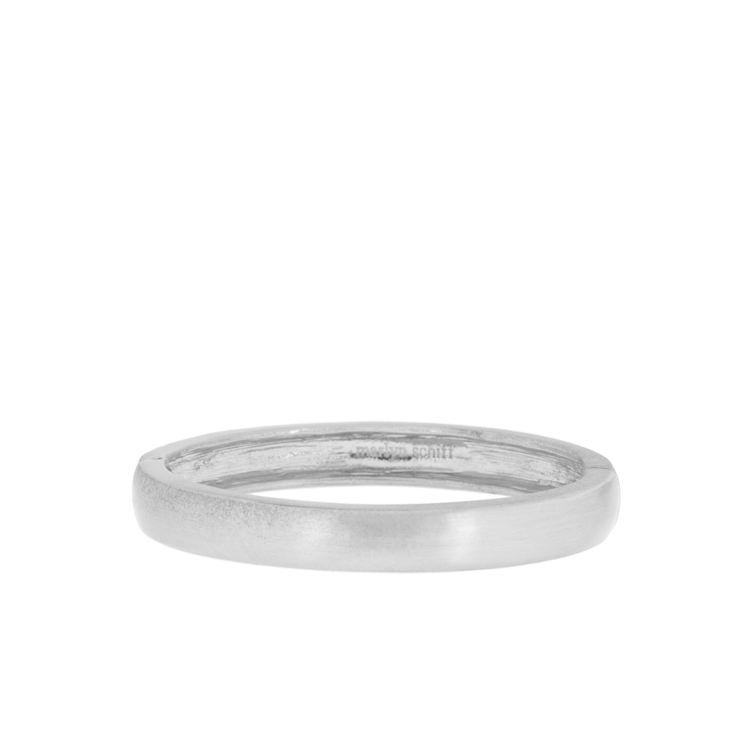 brushed metal bangle – Marlyn Schiff, LLC brushed metal bangle – Marlyn Schiff, LLC