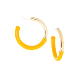 large enamel post hoop