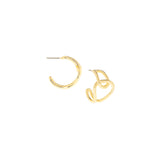 open twist hoop