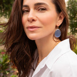 Glass Drop Earring