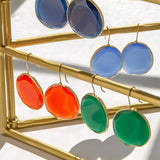 Glass Drop Earring