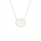 Faceted Glass Necklace