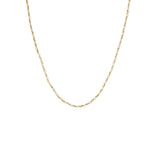 crystal and seed bead necklace