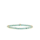 Stone Disc Stretch Bracelet
