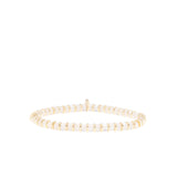 Stone Disc Stretch Bracelet
