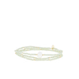 min stretch wrap pearl bracelet