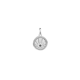 Crystal Evil Eye Mini Bale Charm