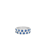 Double Row Stone Ring