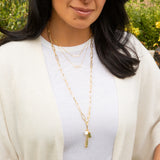 Gold Plated "Mama" Necklace