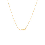 Gold Plated "Mama" Necklace