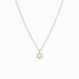 Mini CZ Star of David Necklace