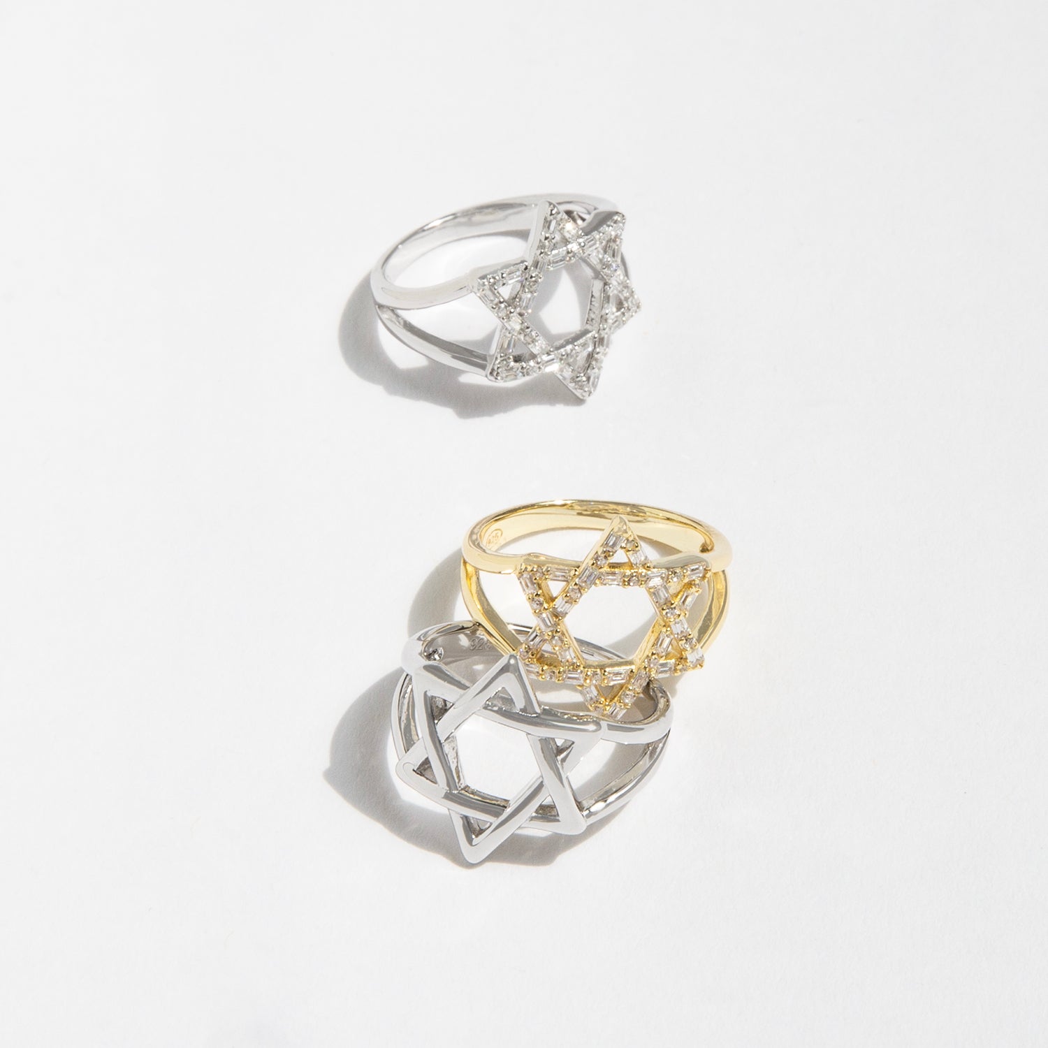 plain star of david ring