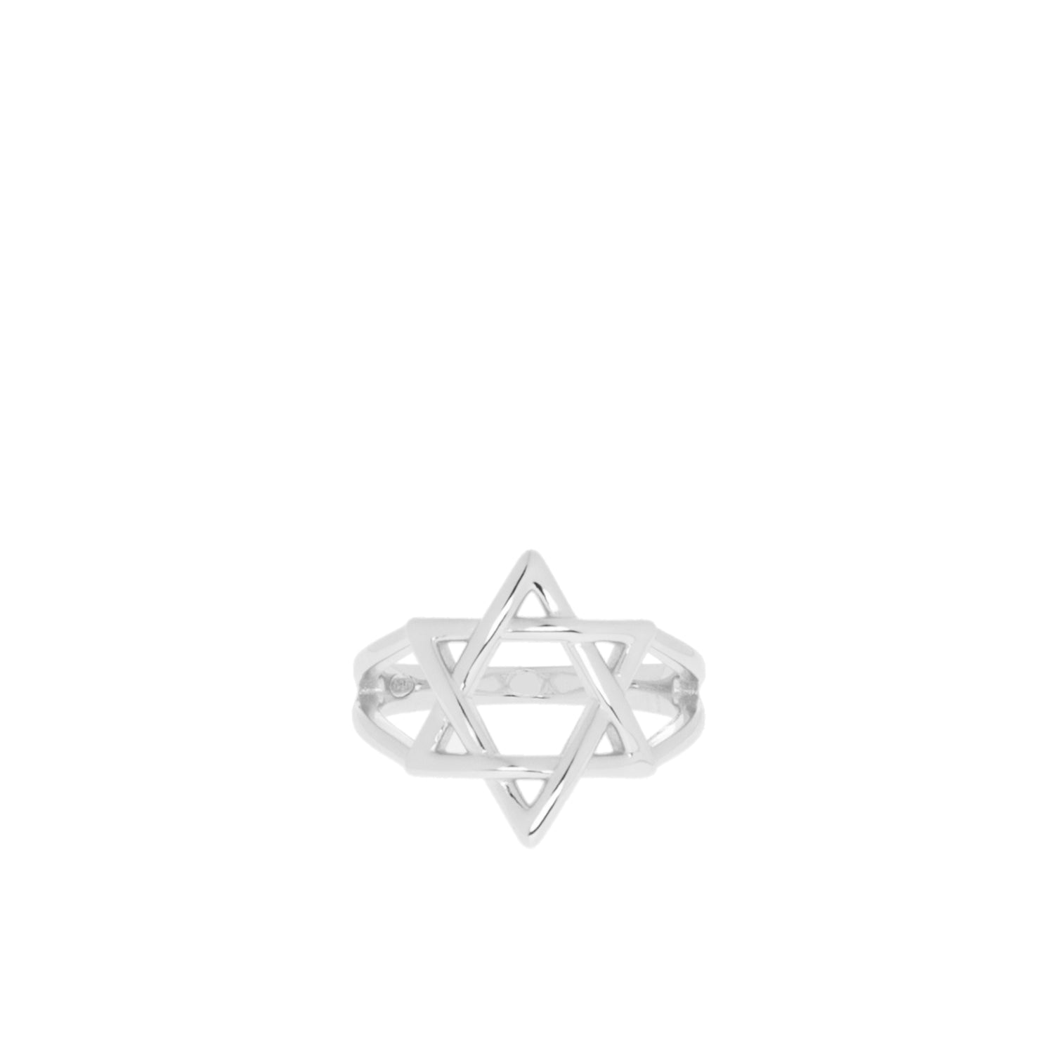 plain star of david ring