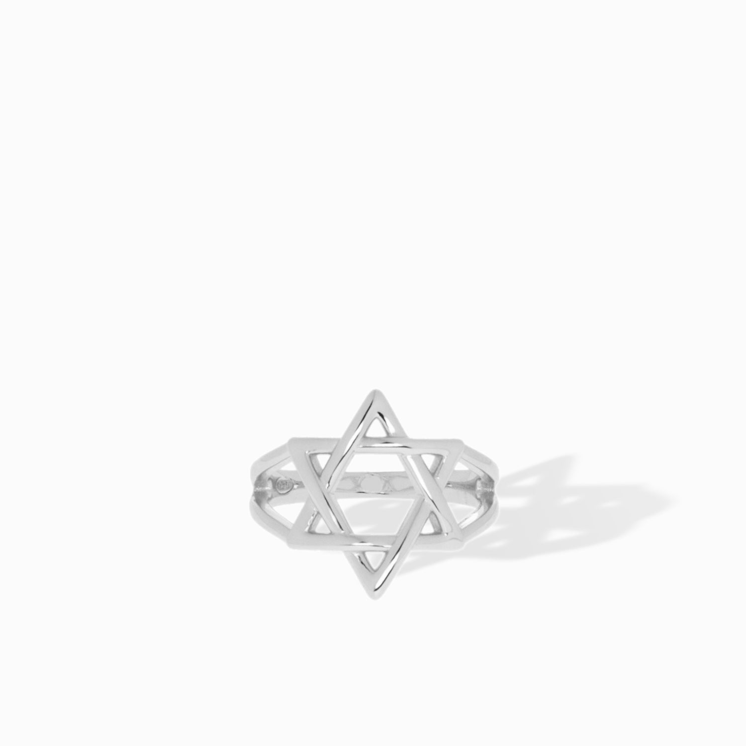 plain star of david ring