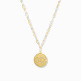 Sterling Capricorn Zodiac Necklace