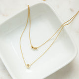 Single Ball Bead Necklace