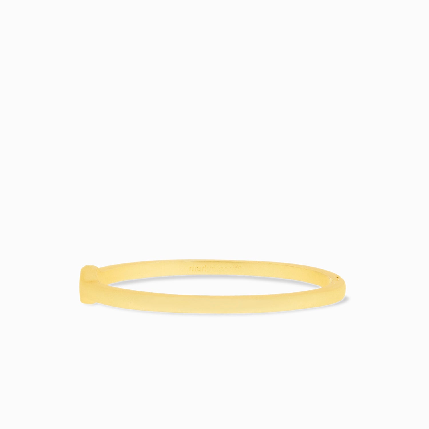 3mm wide flat hinge bangle