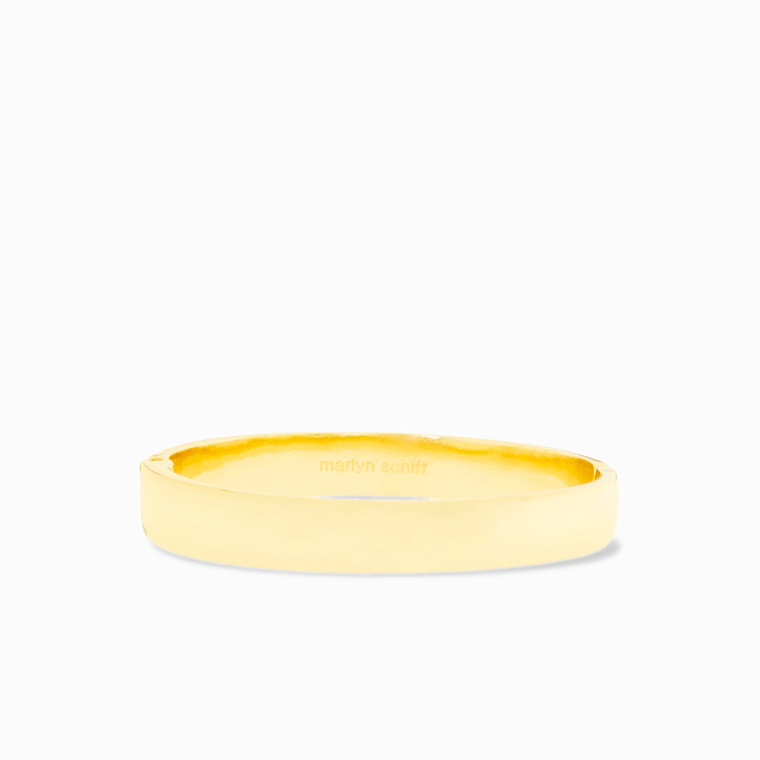 10mm wide flat hinge bangle