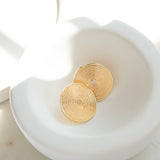 Large Spiral Stud Earring