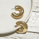 Large Hollow Abstract Post Hoop