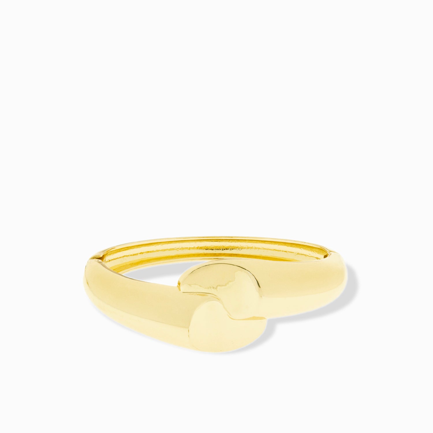 overlap hinge bangle