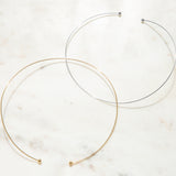 thin collar necklace