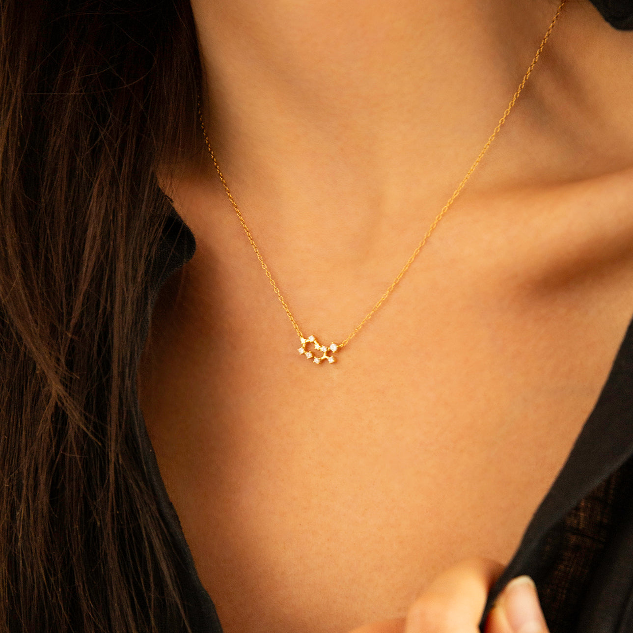 sagittarius zodiac constellation necklace
