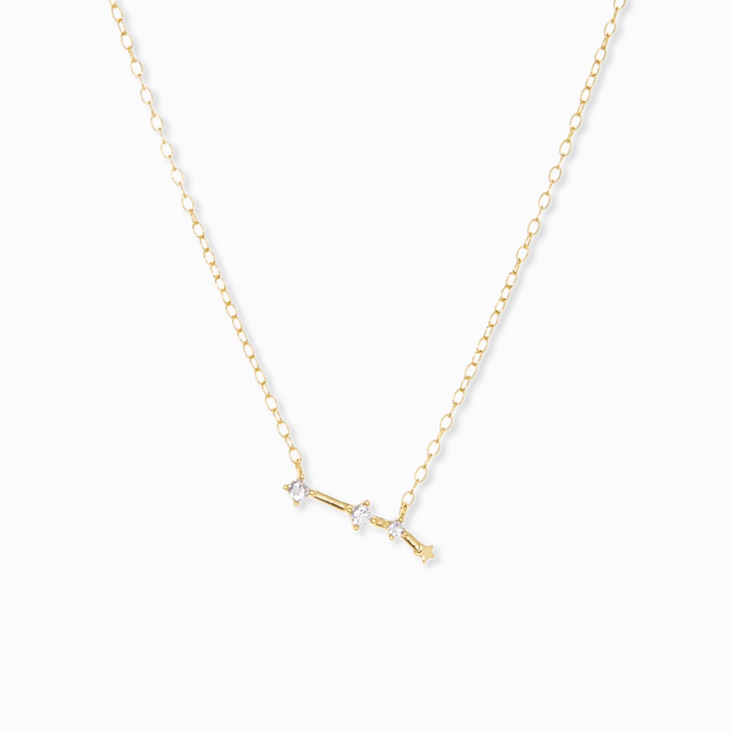 aries zodiac constellation necklace