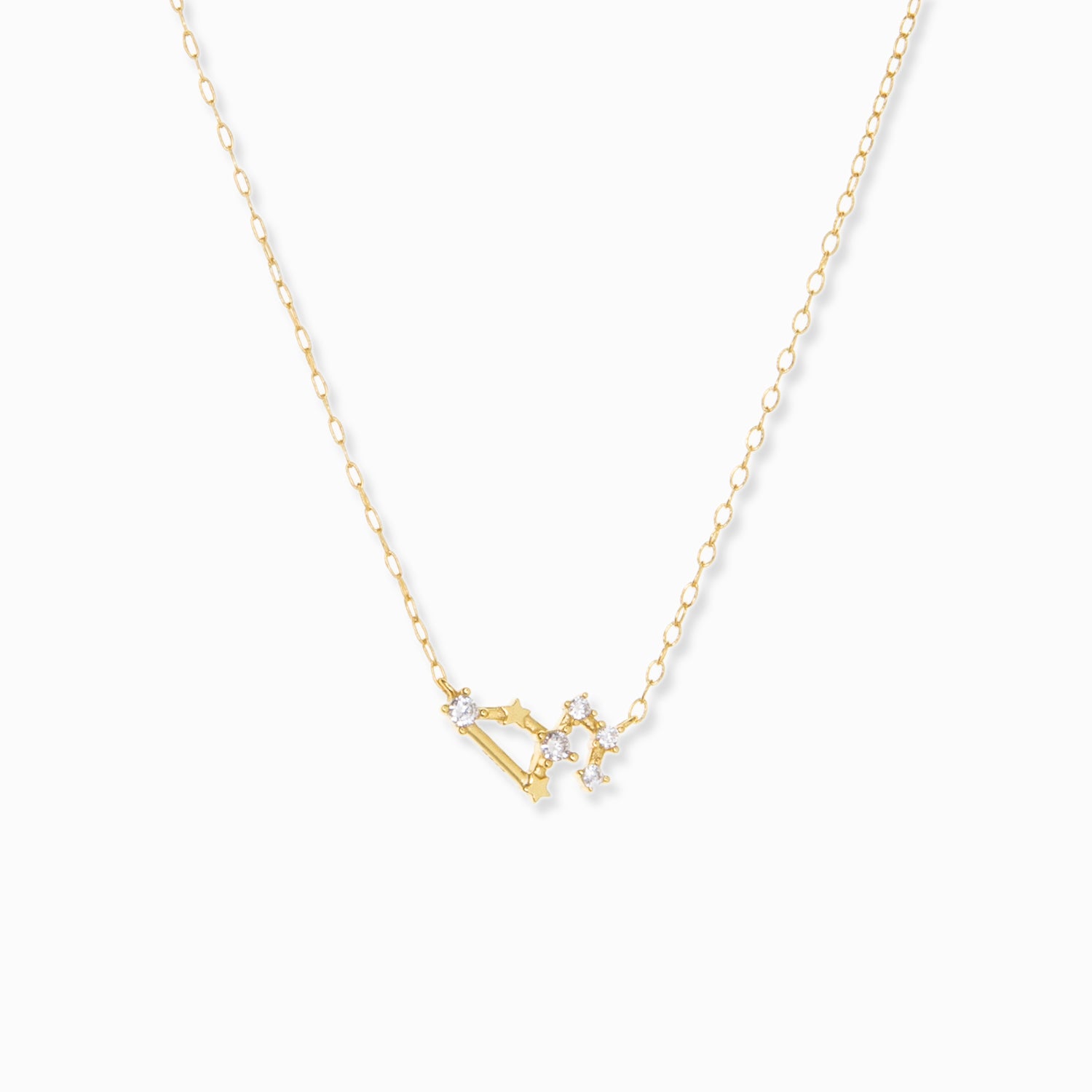 leo zodiac constellation necklace