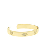 Multi Pavé Shape Cuff